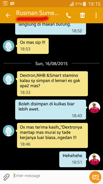 Doping Burung Murai Batu