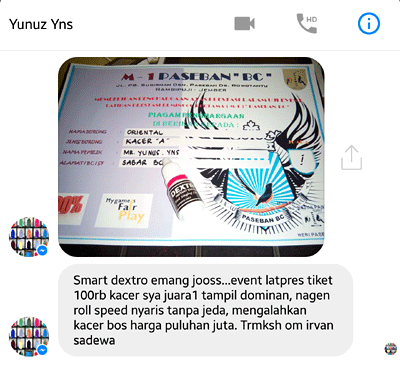 Doping untuk Kacer