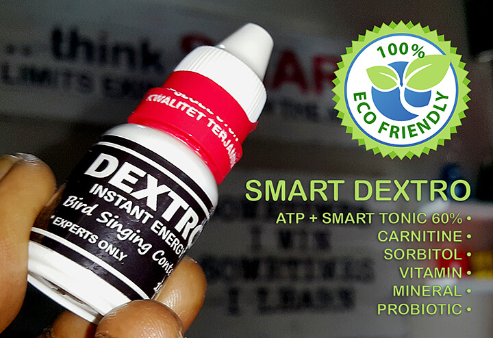 Smart DEXTRO, Doping Vitamin untuk Burung Lomba