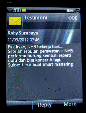 NHB - Suplemen Burung Jawara