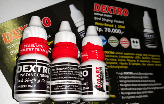 Smart DEXTRO, Doping Vitamin Burung Lomba