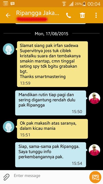 Smart SUPERVIT, Vitamin Burung Ciblek