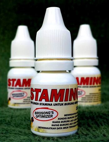 Smart STAMINO, Suplemen Stamina dan Vitamin plus Prebiotik untuk Burung Lomba